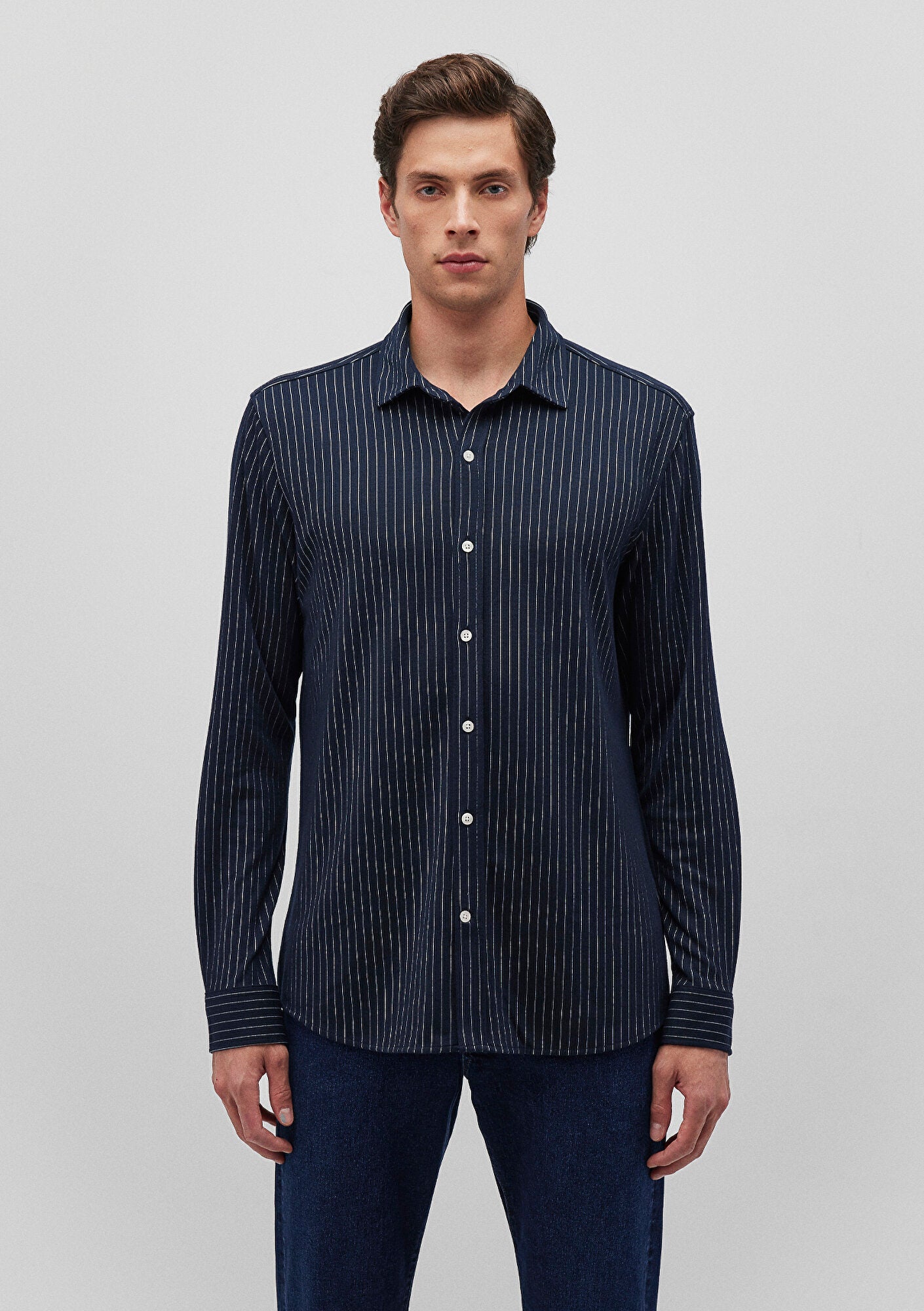 Blue Jersey Shirt
