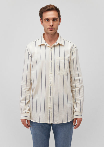 Navy Striped Shirt
