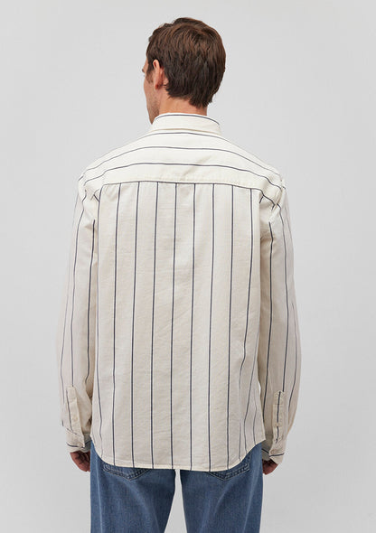 Navy Striped Shirt
