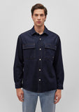 Navy Denim Shirt