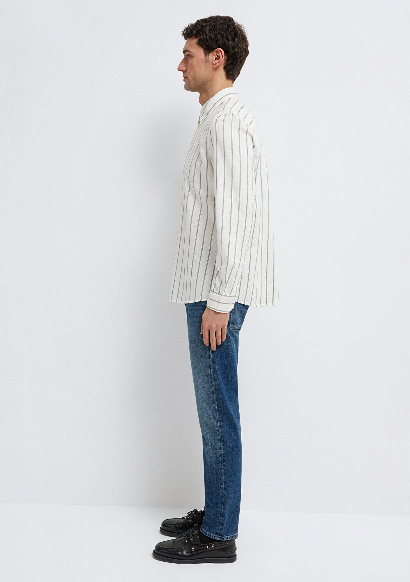 Green Linen Shirt