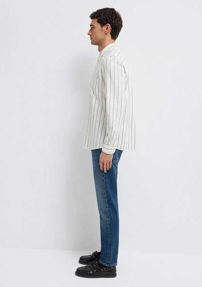 Green Linen Shirt