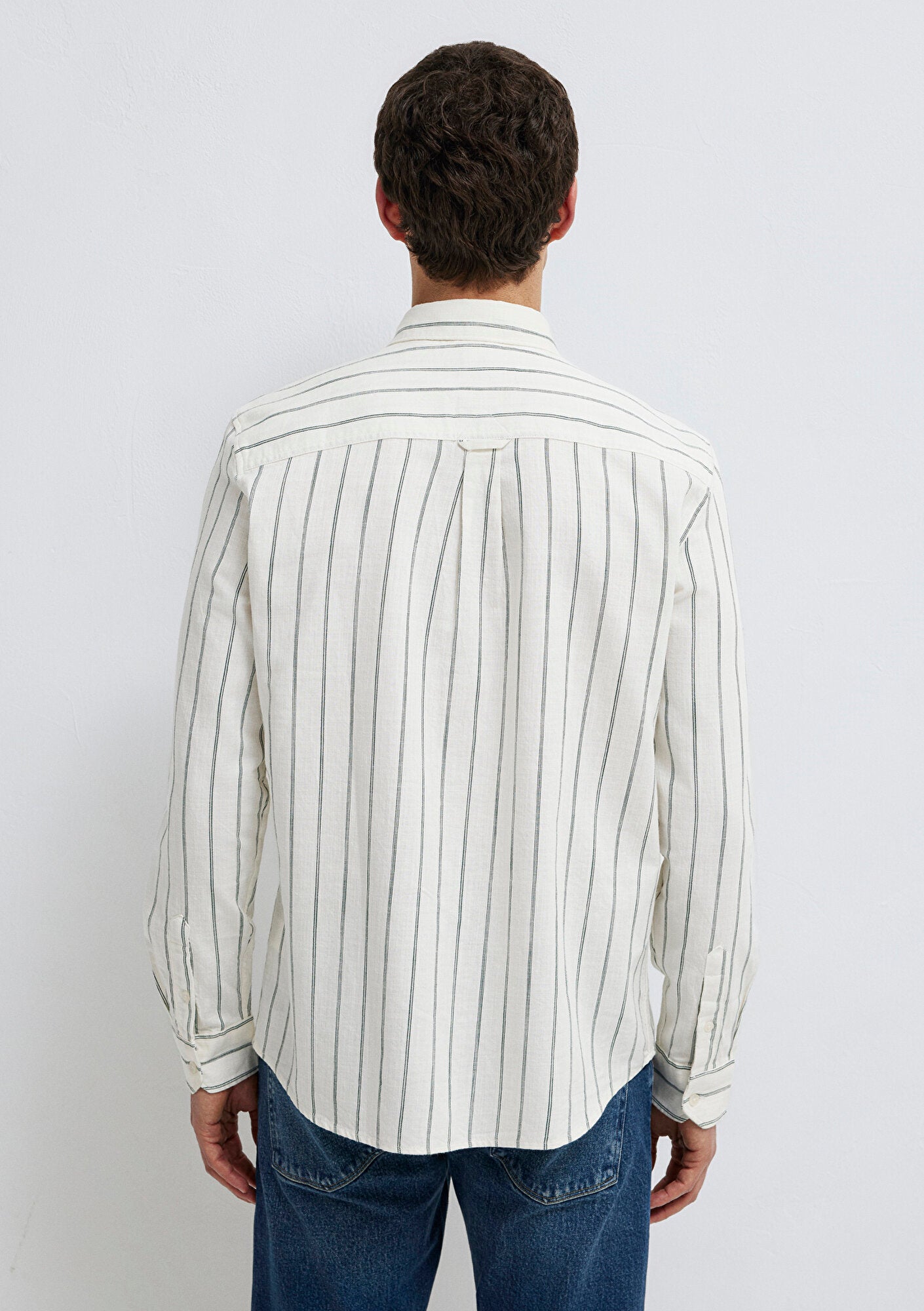 Green Linen Shirt