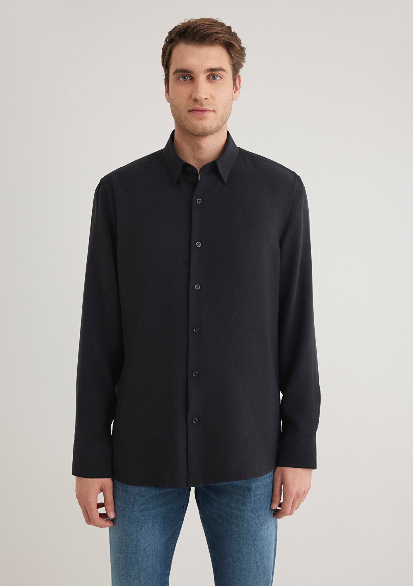 Black Modal Shirt