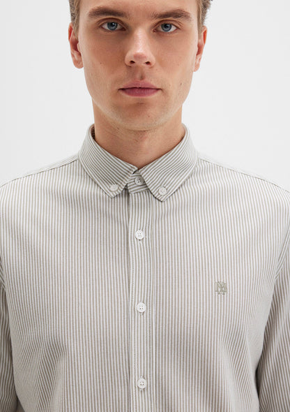 Striped Green Shirt