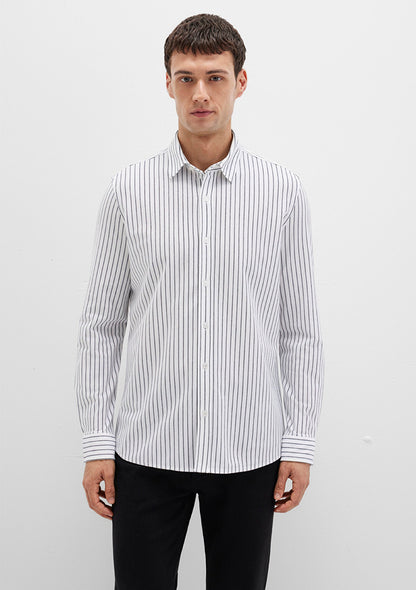 Striped White Color Shirt
