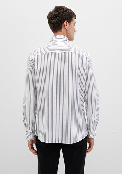 Striped White Color Shirt
