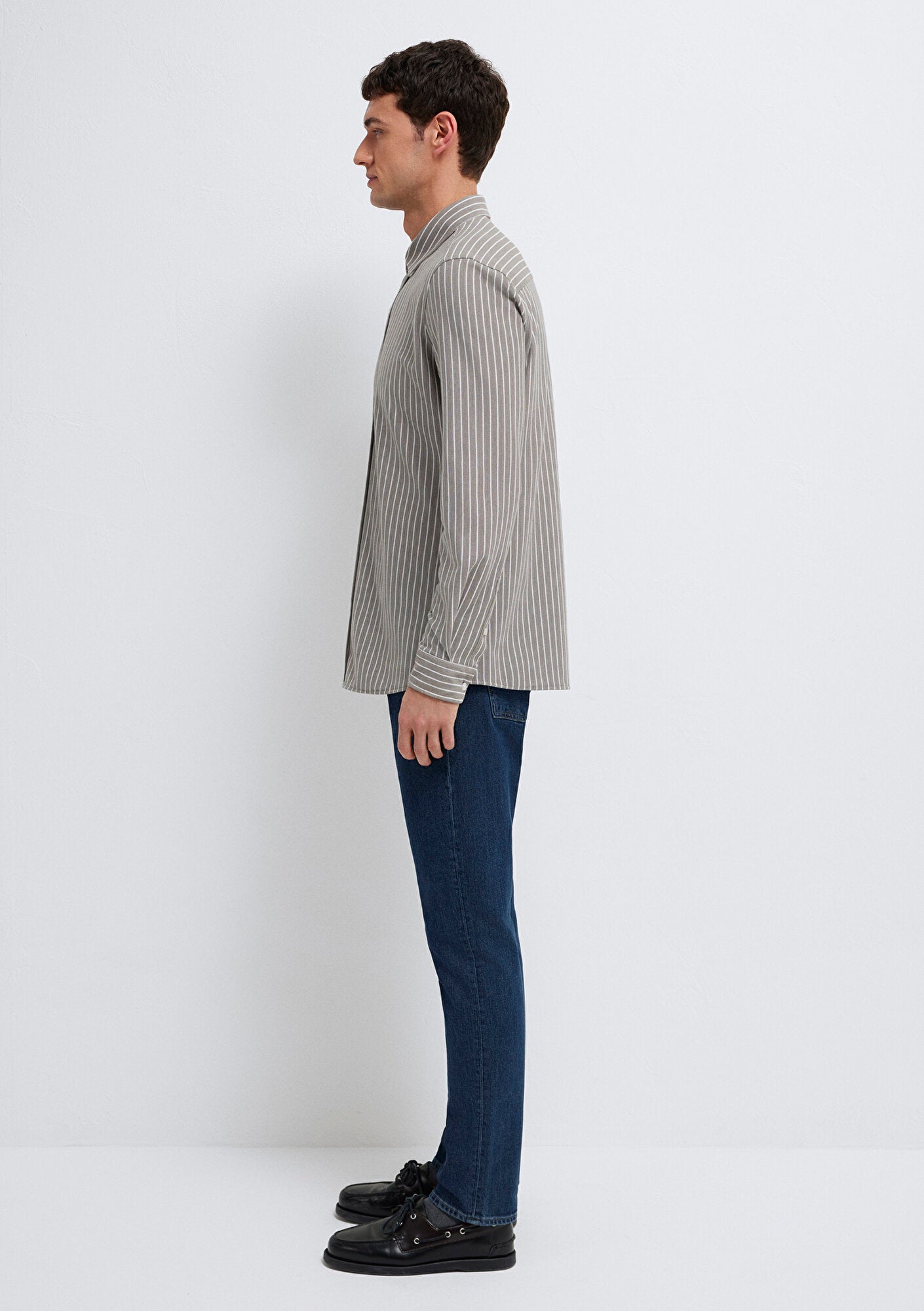 Striped Grey Shirt