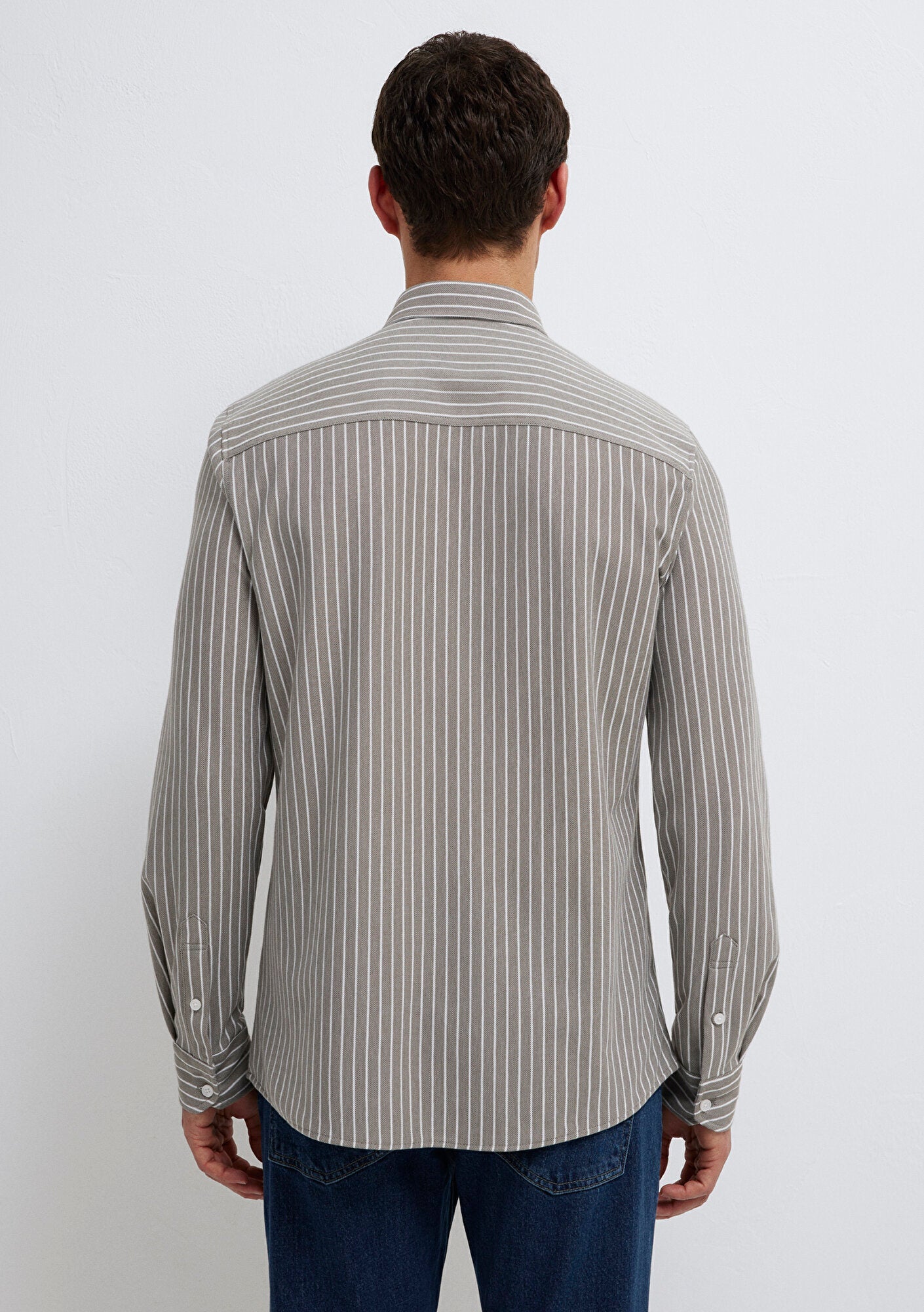 Striped Grey Shirt