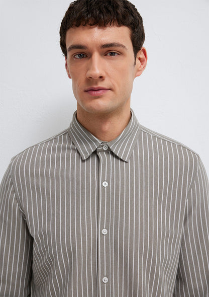 Striped Grey Shirt