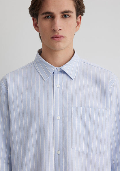 Striped Blue Shirt
