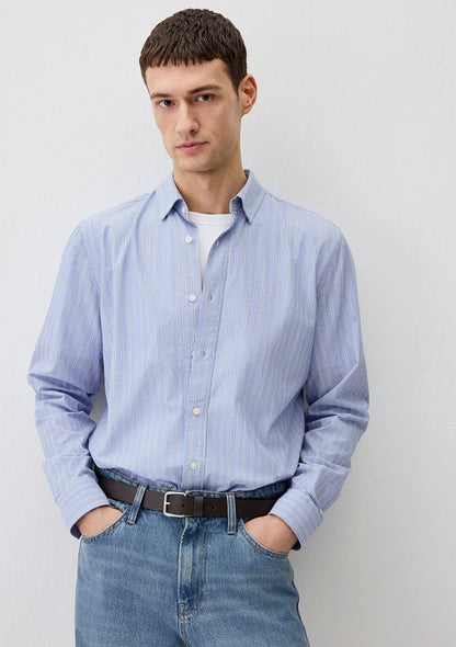 Striped Blue Shirt