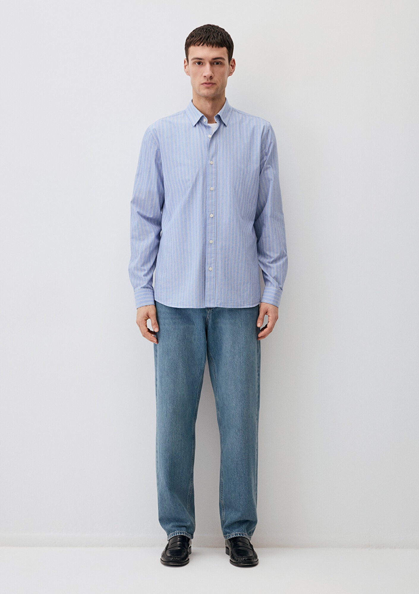 Striped Blue Shirt