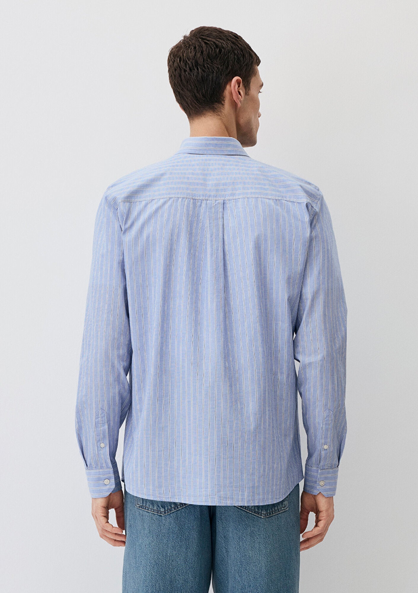 Striped Blue Shirt