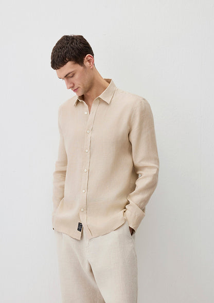 Ecru Linen Shirt