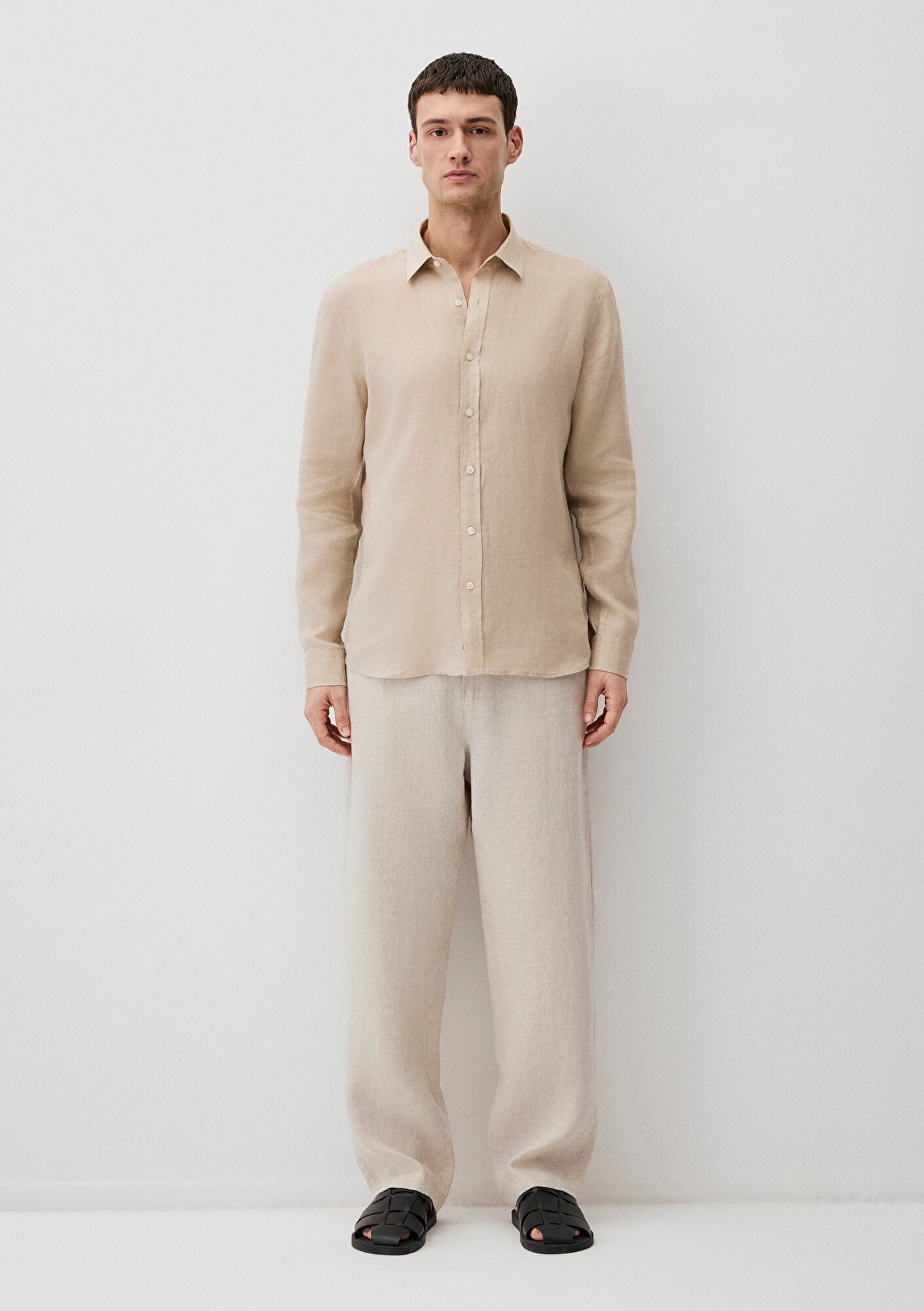 Ecru Linen Shirt