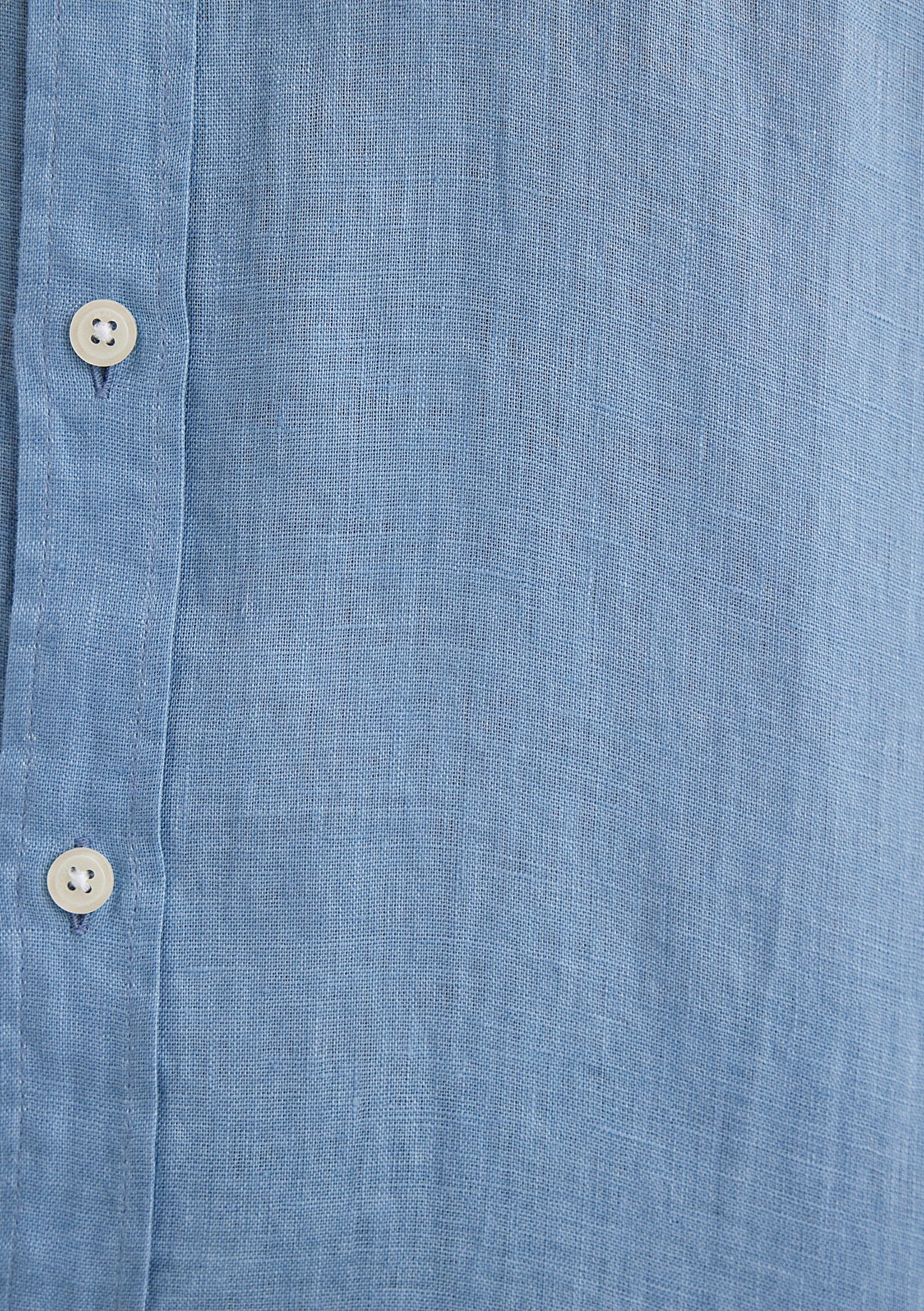 Blue Linen Shirt