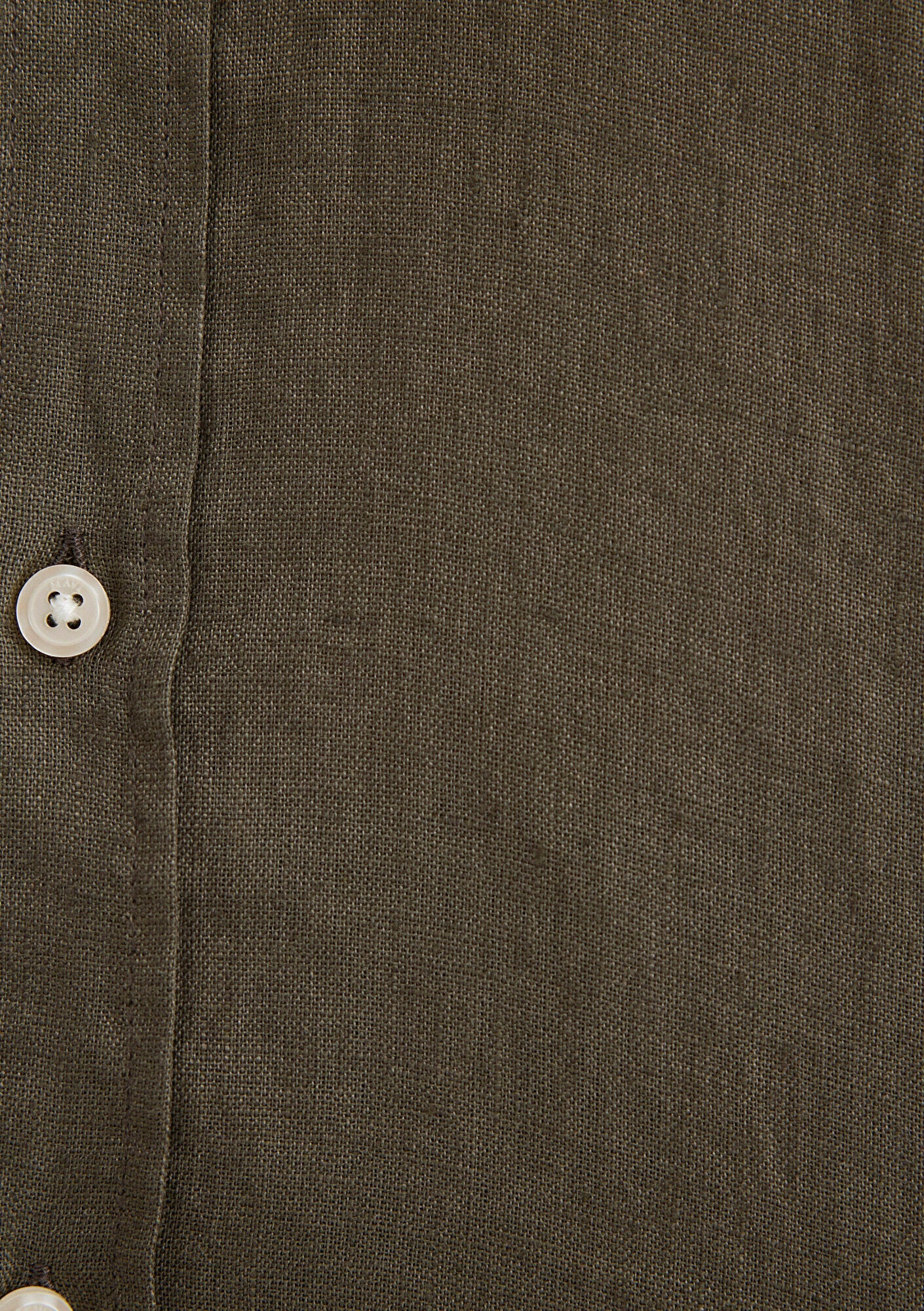 Khaki Linen Shirt