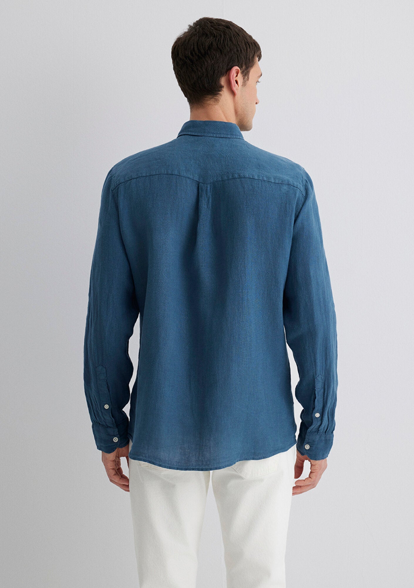 Blue Linen Shirt