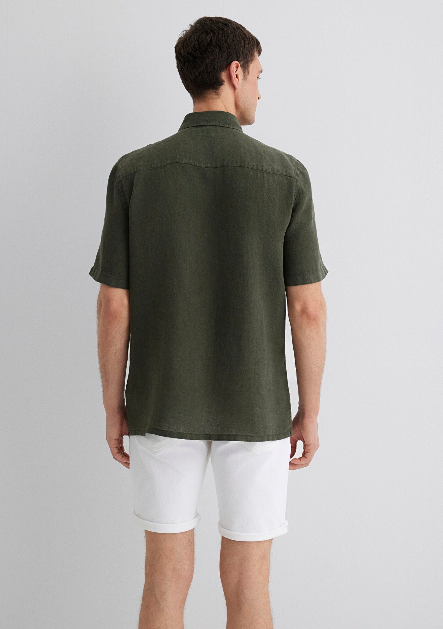 Anthracite Linen Shirt