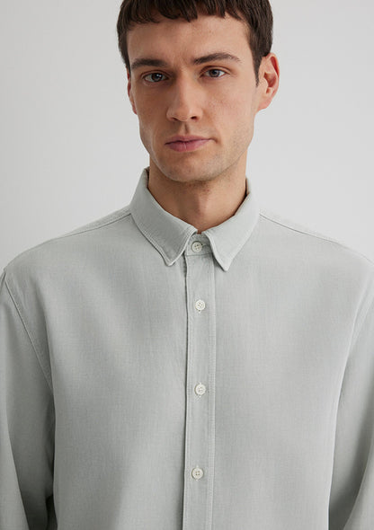Linen Mix Grey Shirt