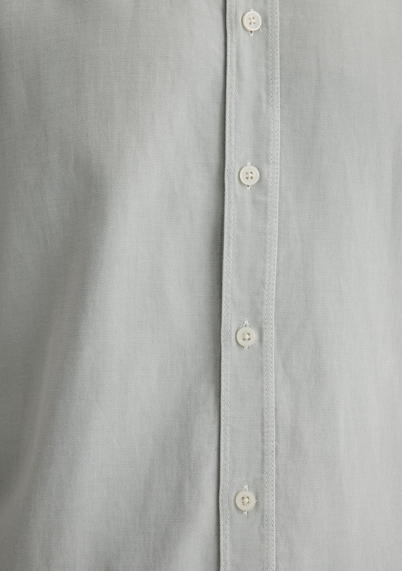 Linen Mix Grey Shirt