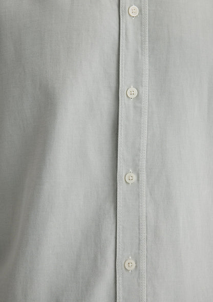 Linen Mix Grey Shirt