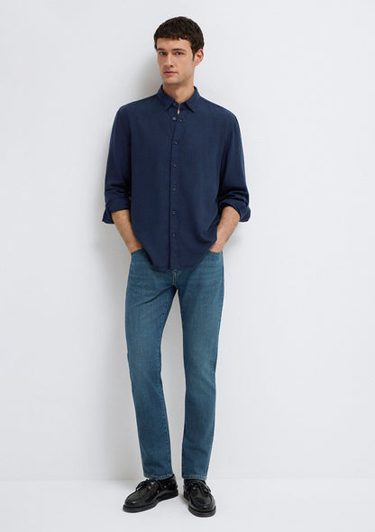 Navy (Tencel™) Shirt