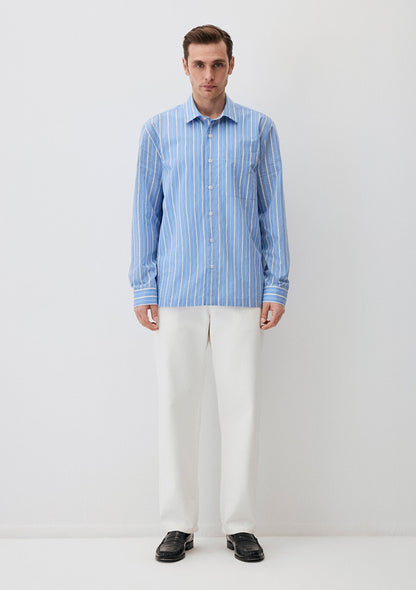Striped Blue Shirt