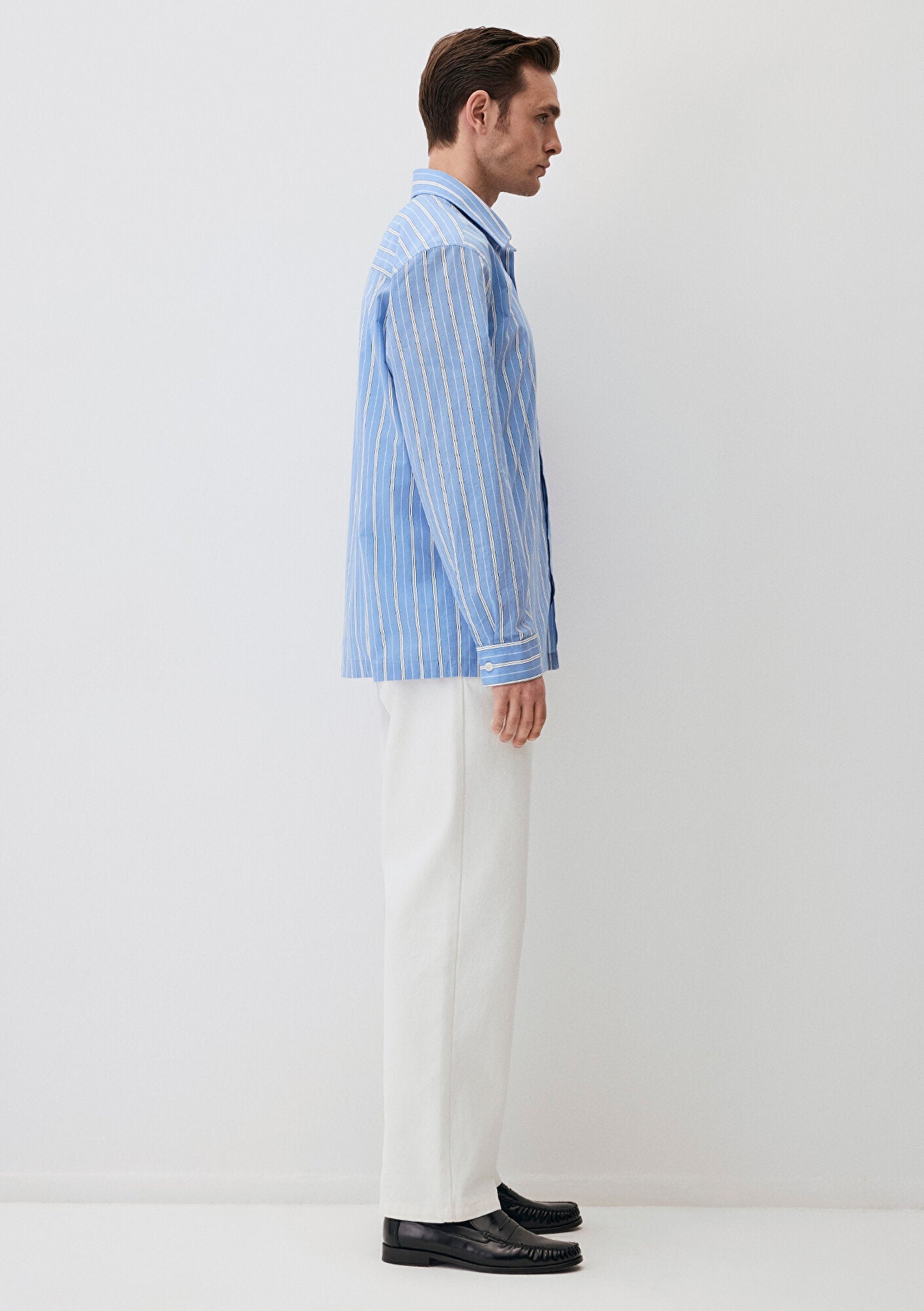 Striped Blue Shirt