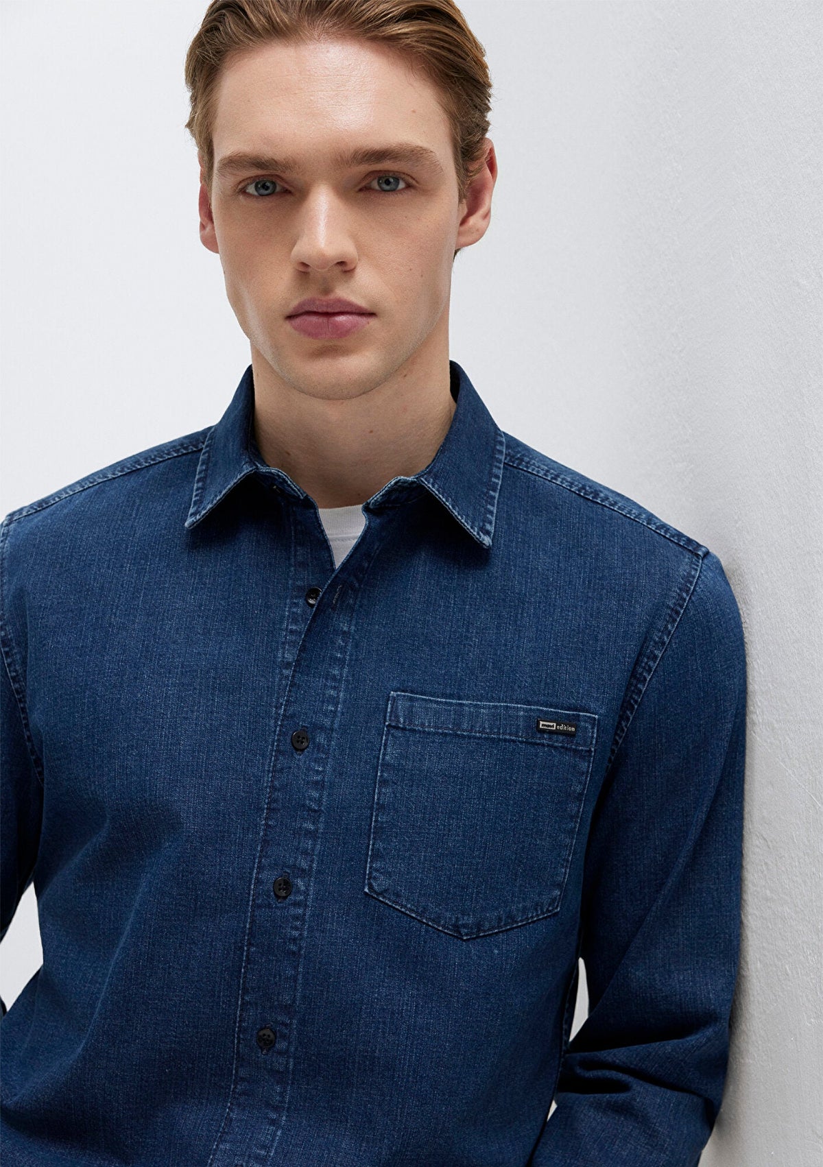 Eric Mavi Edition Indigo Blue Denim Shirt