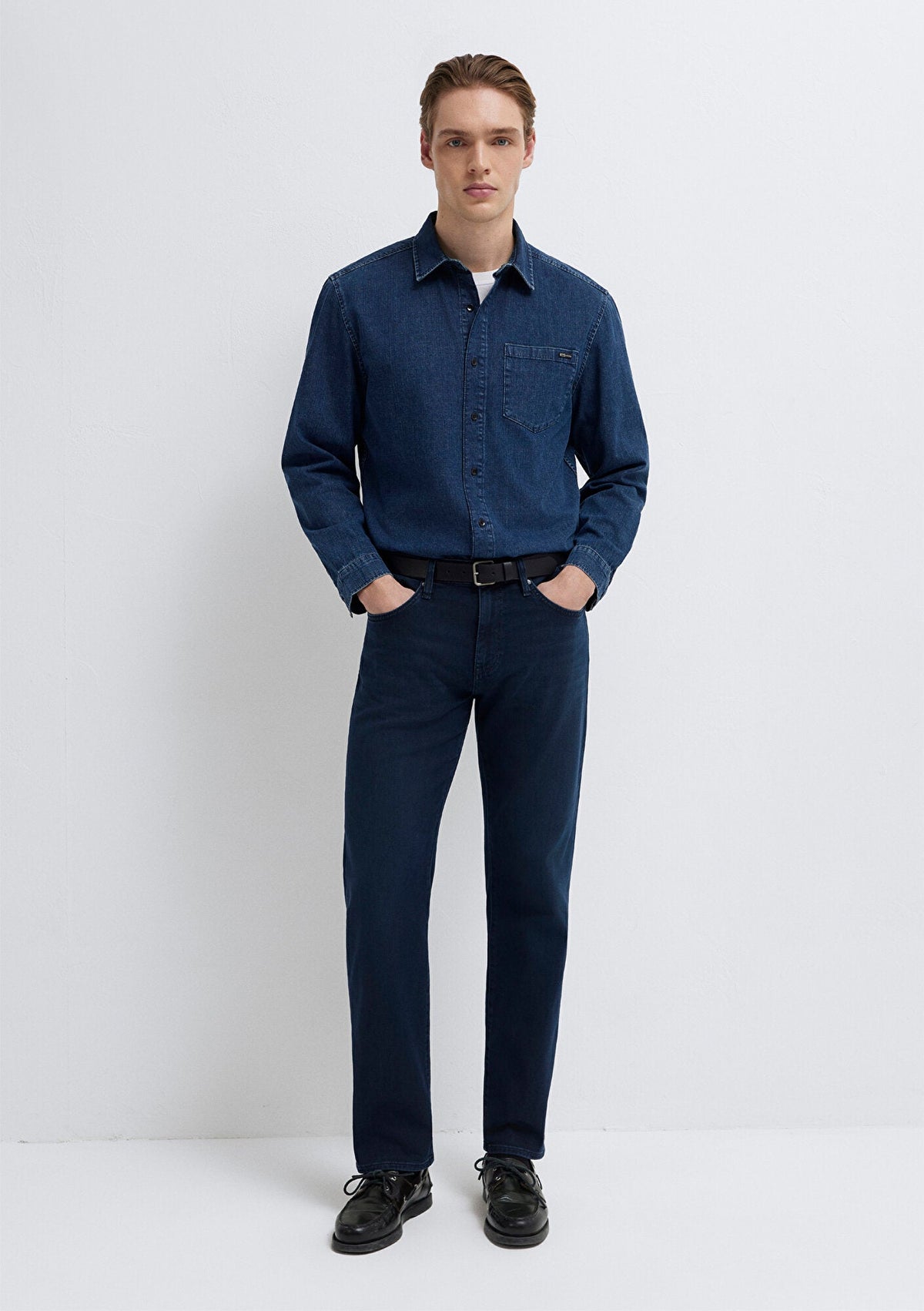 Eric Mavi Edition Indigo Blue Denim Shirt