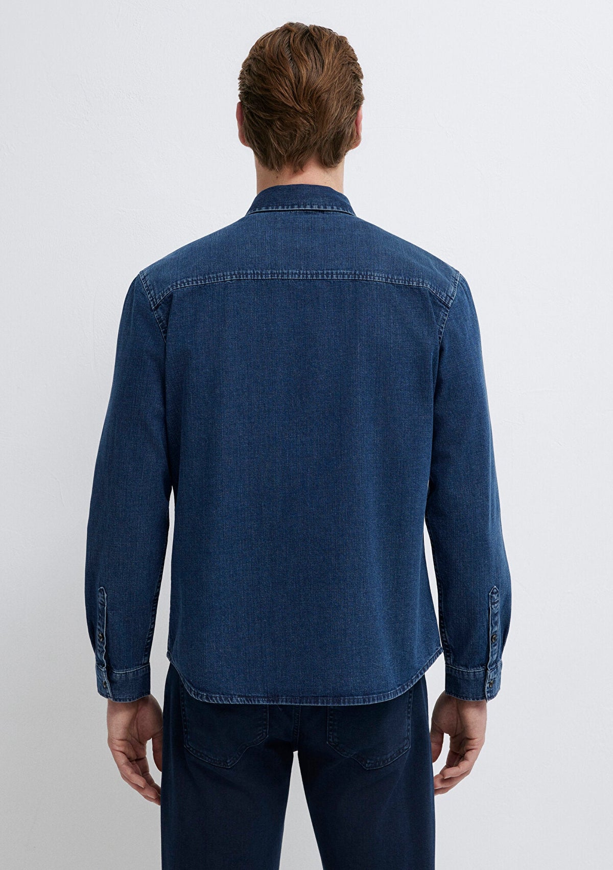 Eric Mavi Edition Indigo Blue Denim Shirt