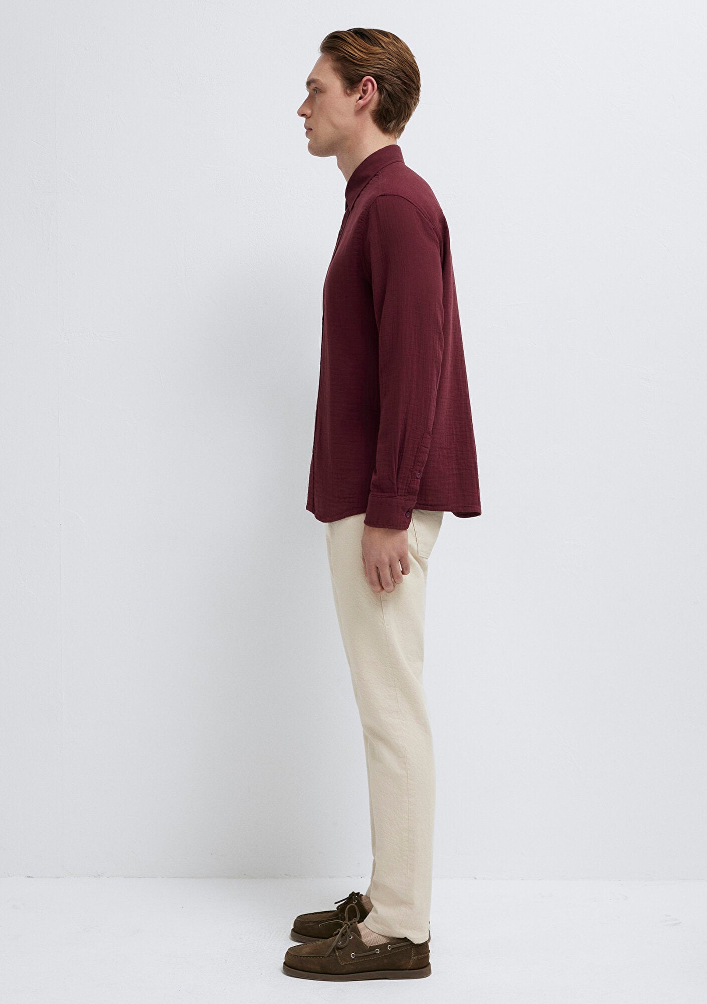 Burgundy Shirt