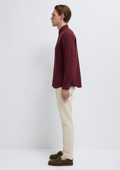 Burgundy Shirt