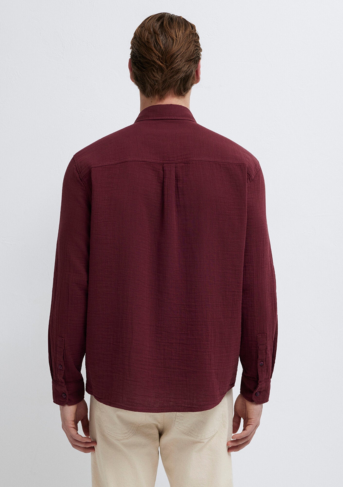 Burgundy Shirt