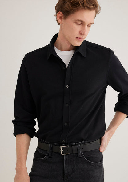 Black Shirt