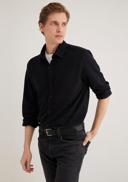 Black Shirt