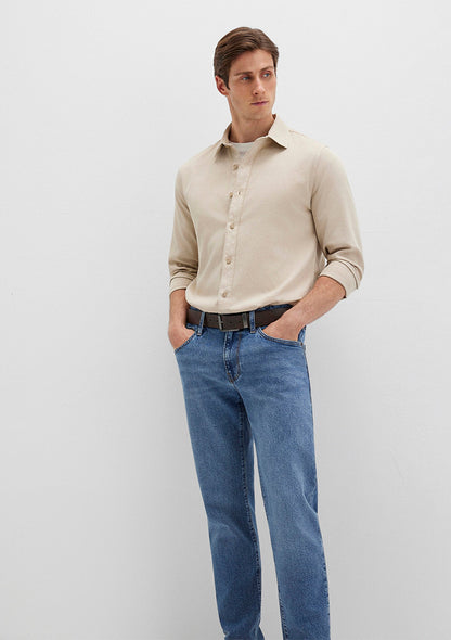 Beige Shirt