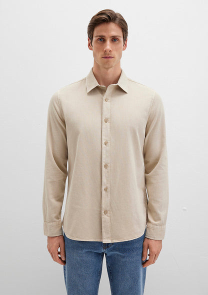 Beige Shirt