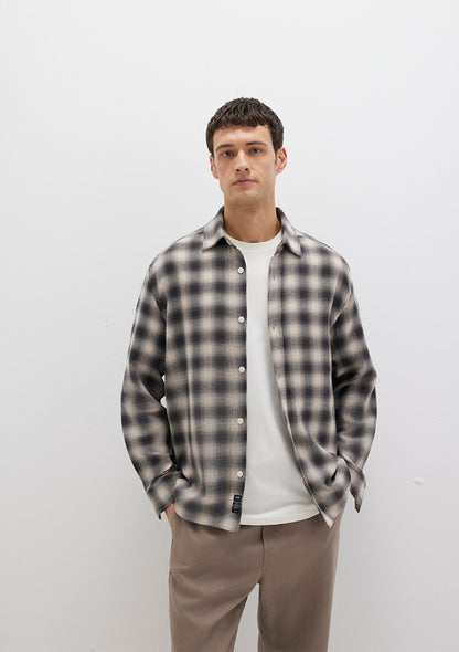 Checkered Grey Shirt