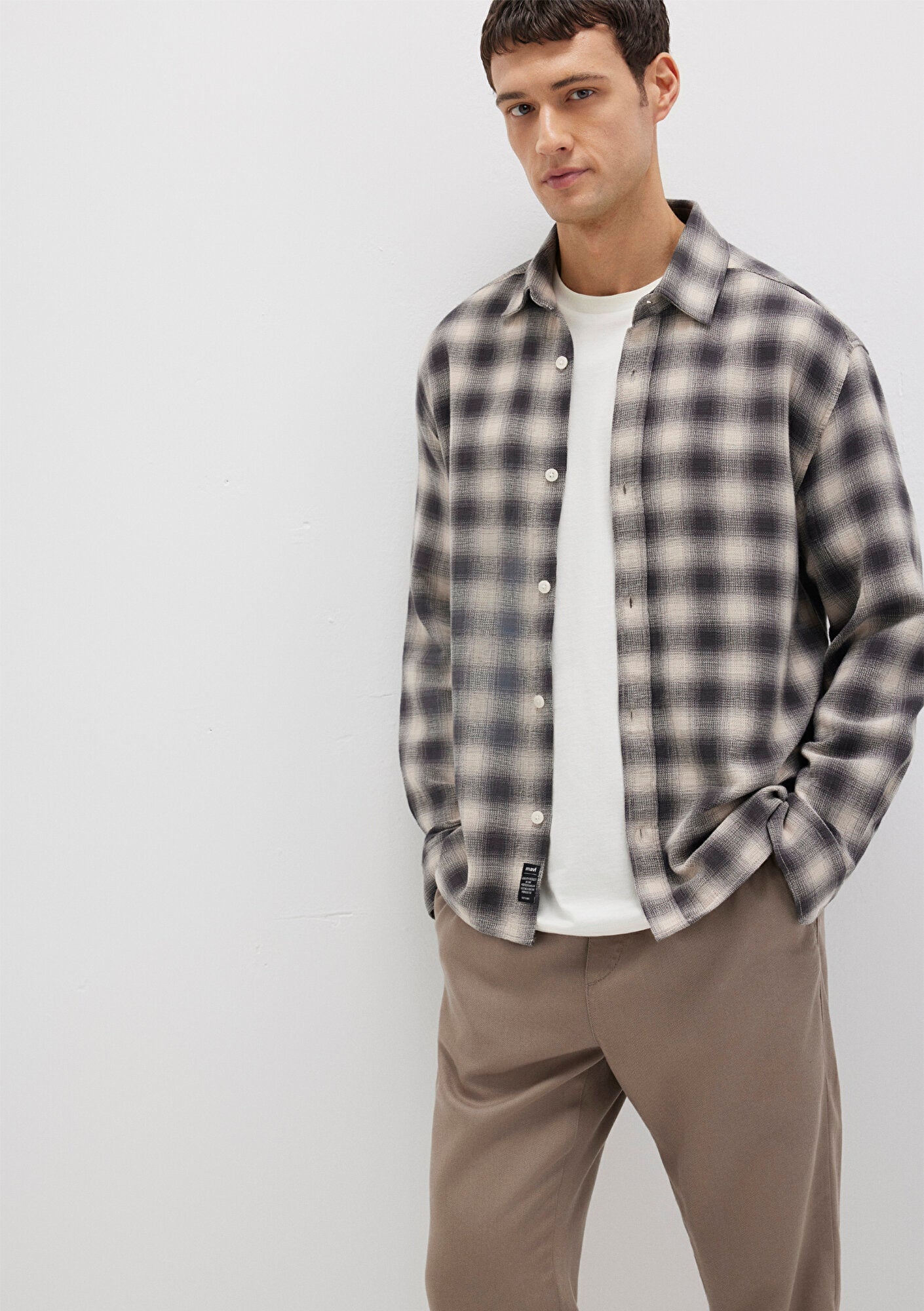 Checkered Grey Shirt