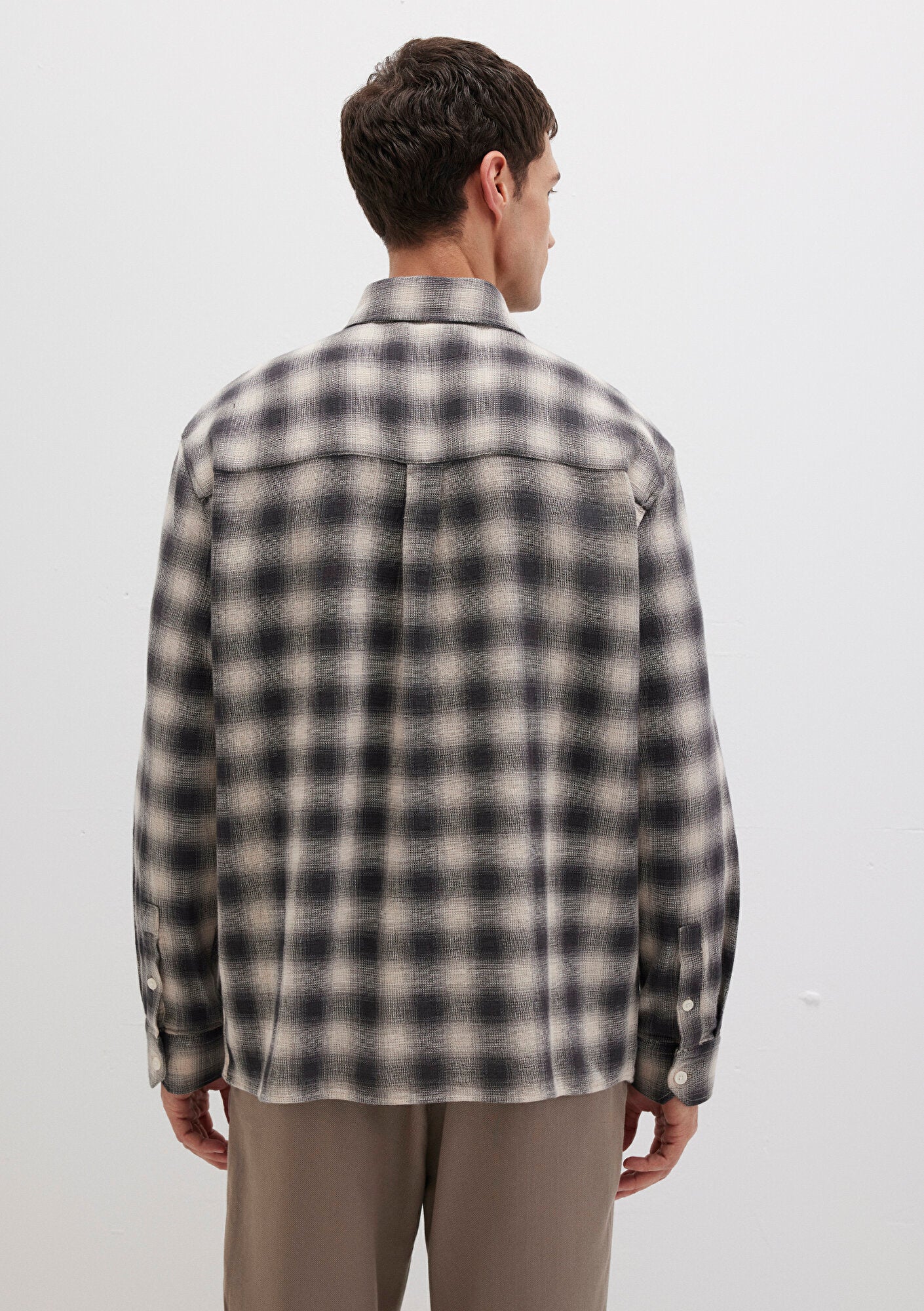 Checkered Grey Shirt