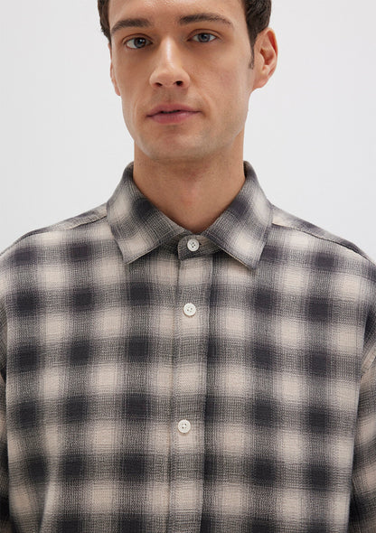 Checkered Grey Shirt