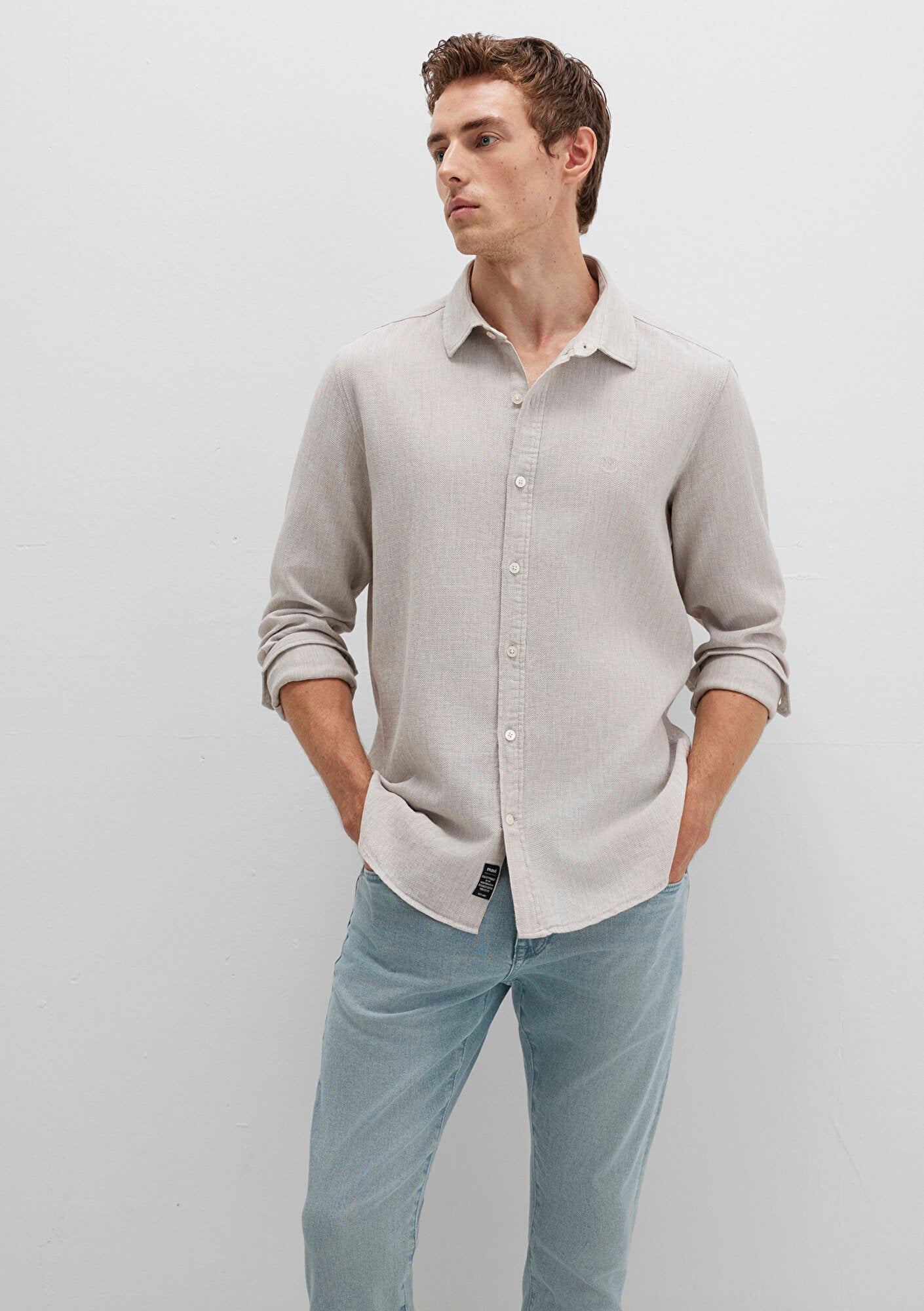 Beige Shirt