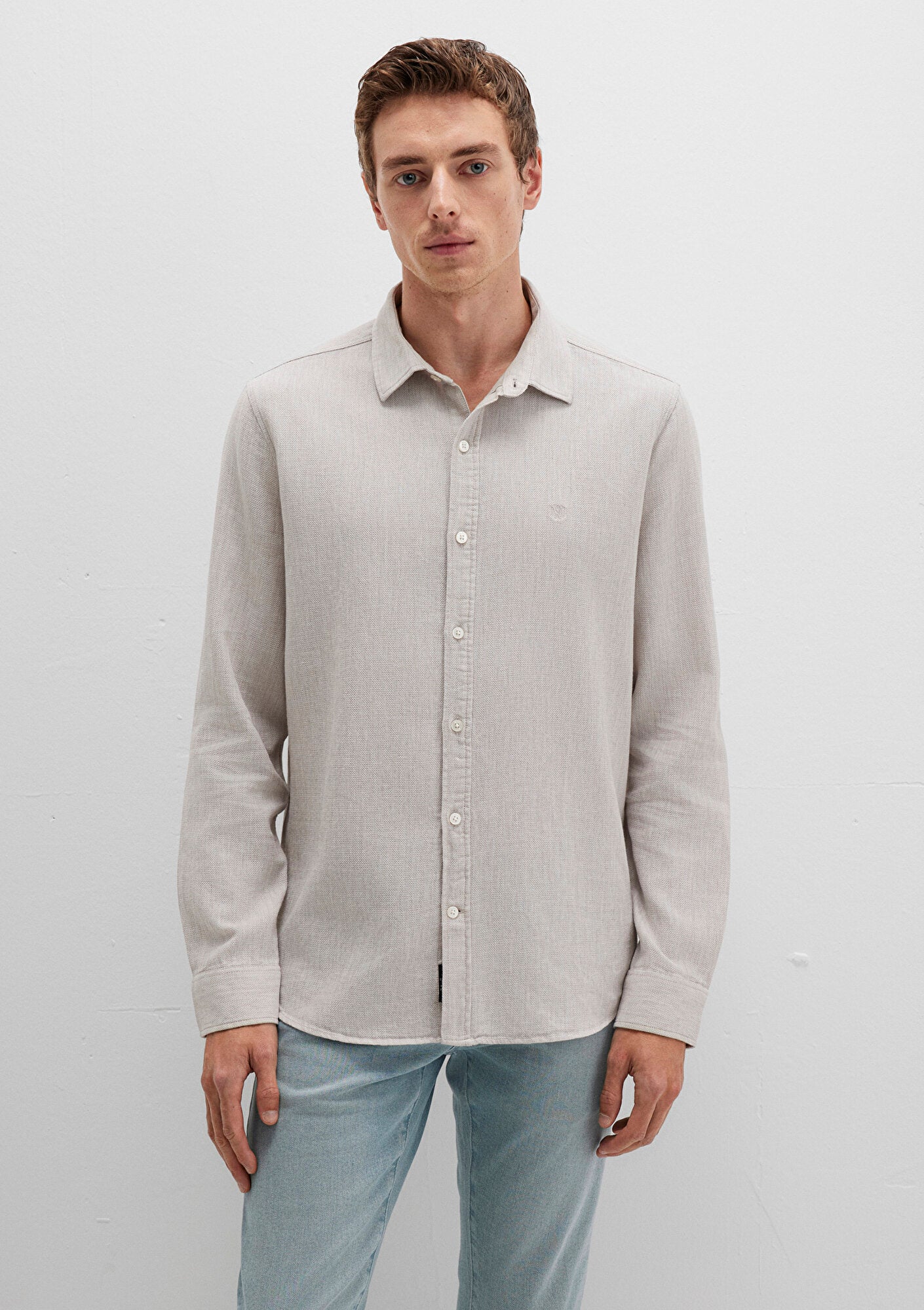Beige Shirt