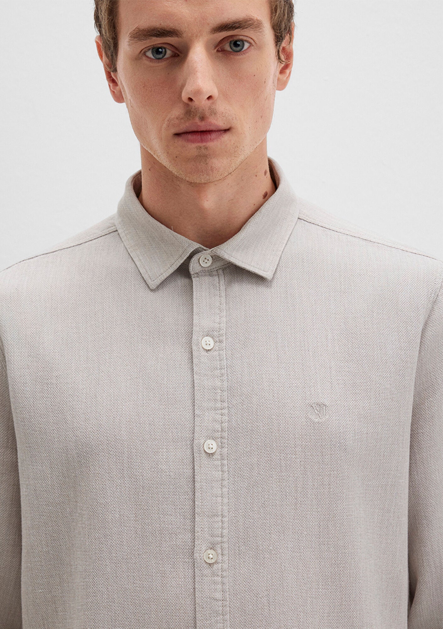 Beige Shirt