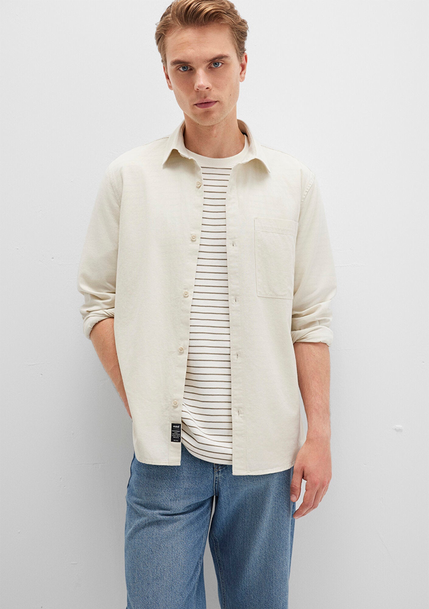Beige Shirt