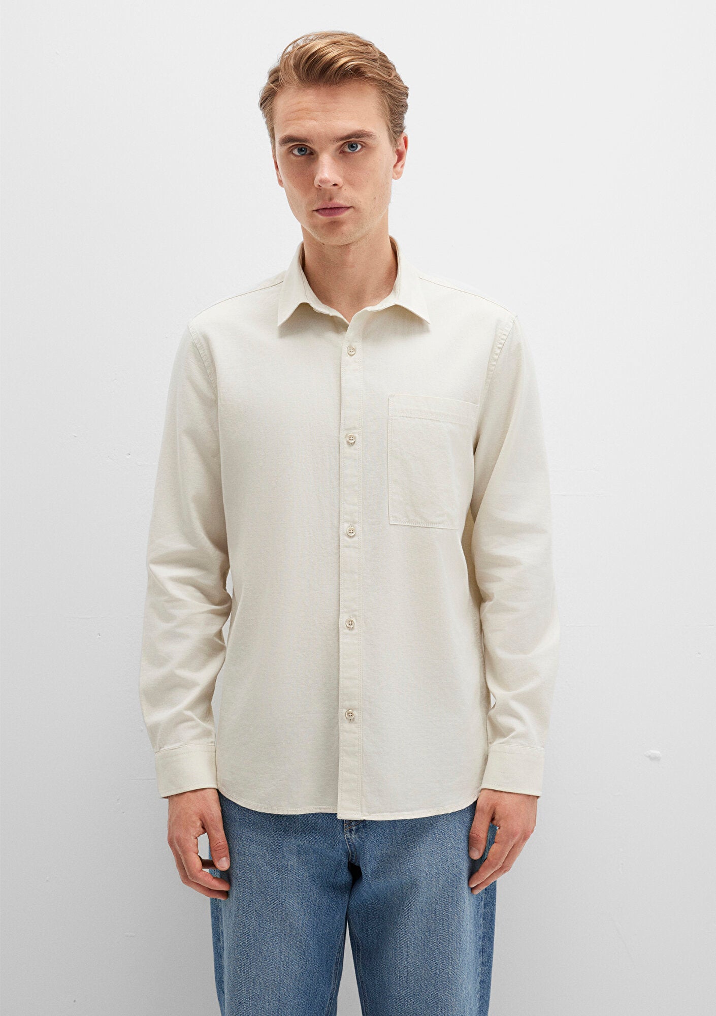 Beige Shirt