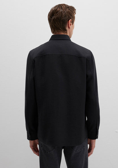 Black Tencel TM Lyocell Shirt